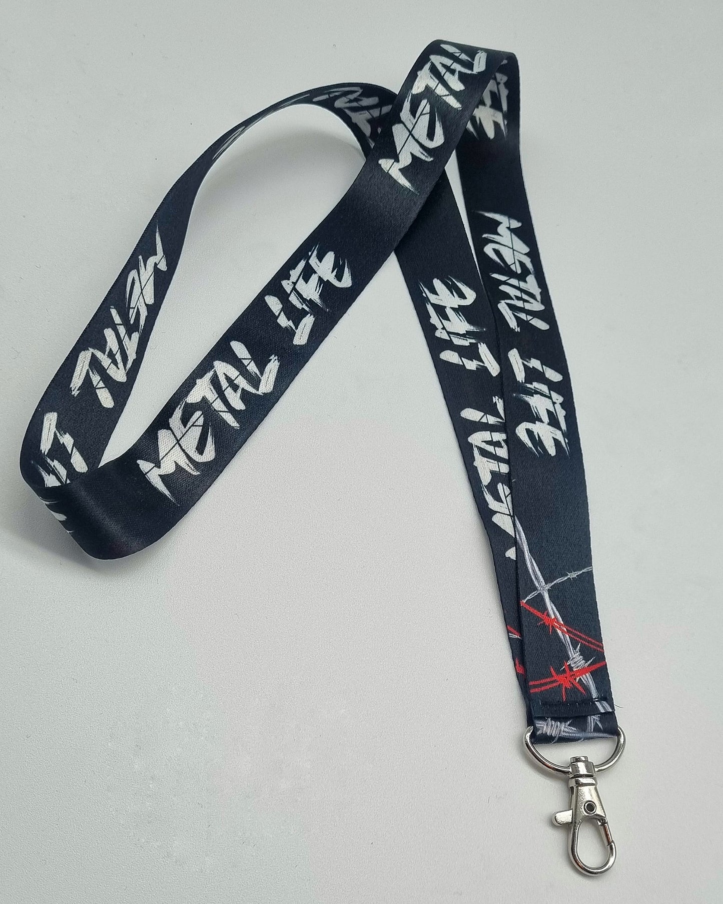 Lanyard Metal Life