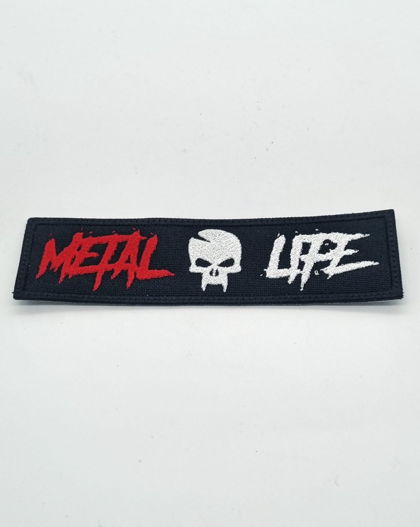 Parche Bordado Metal Life