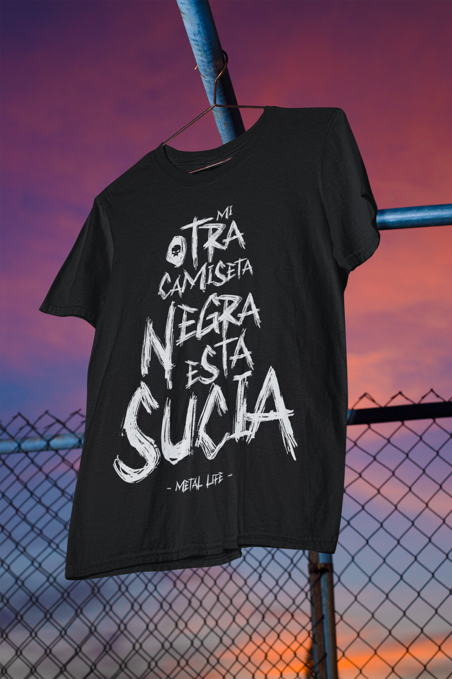 Camiseta Mi otra camiseta negra está sucia