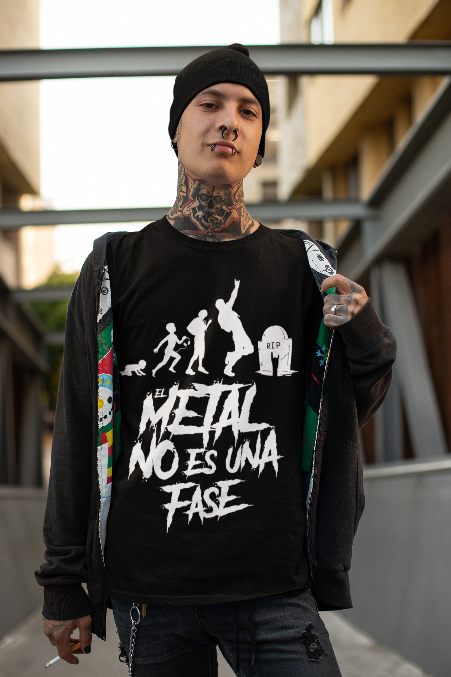 Camiseta El metal no es una fase