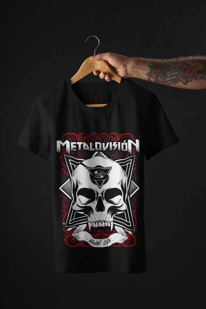 Camiseta The Origin Roja - Metal Life