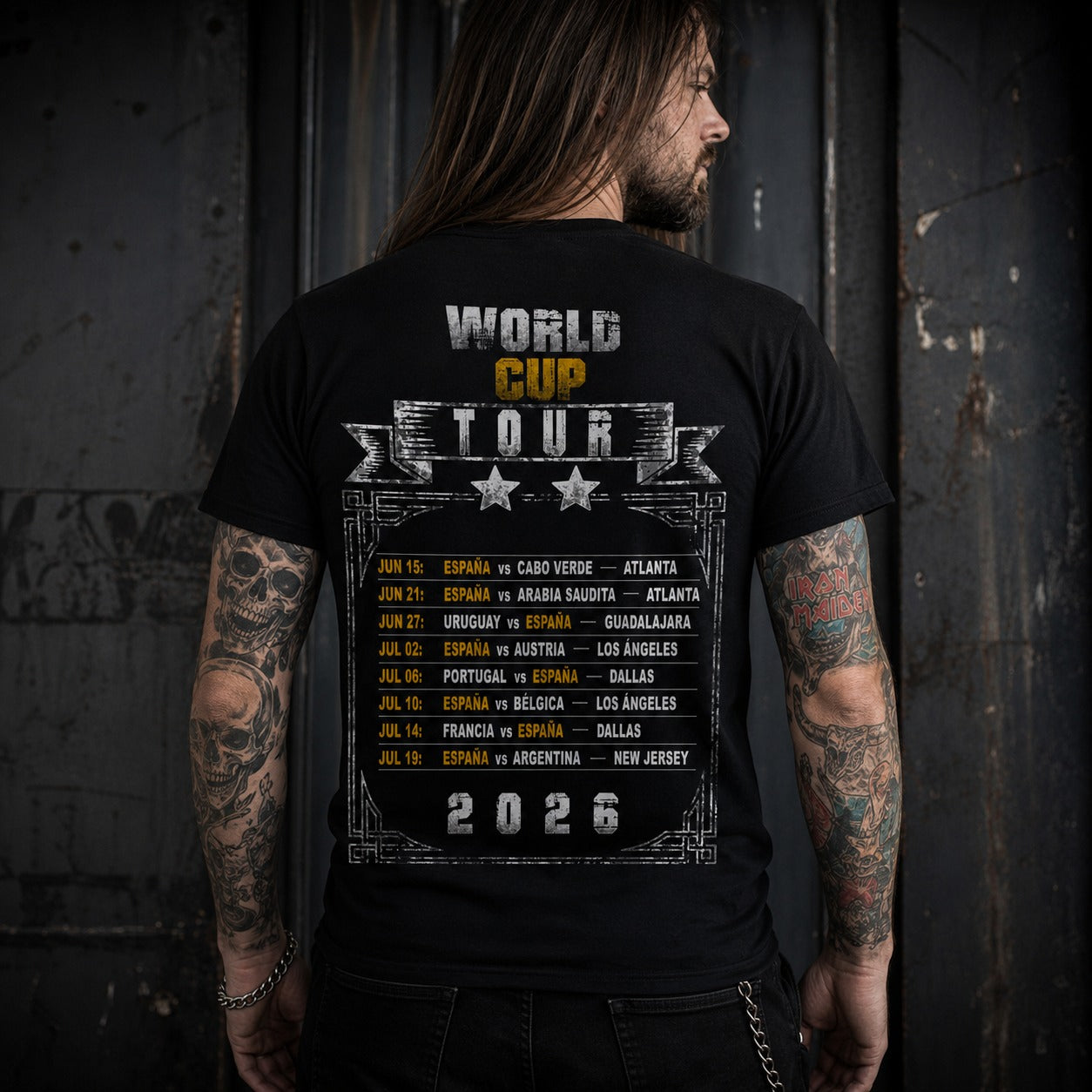Camiseta "World Cup Tour"