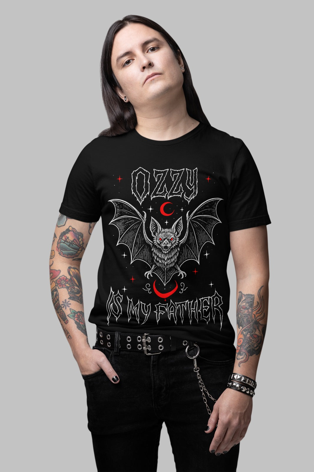 🦇 CAMISETA “OZZY IS MY FATHER” – EDICIÓN LIMITADA