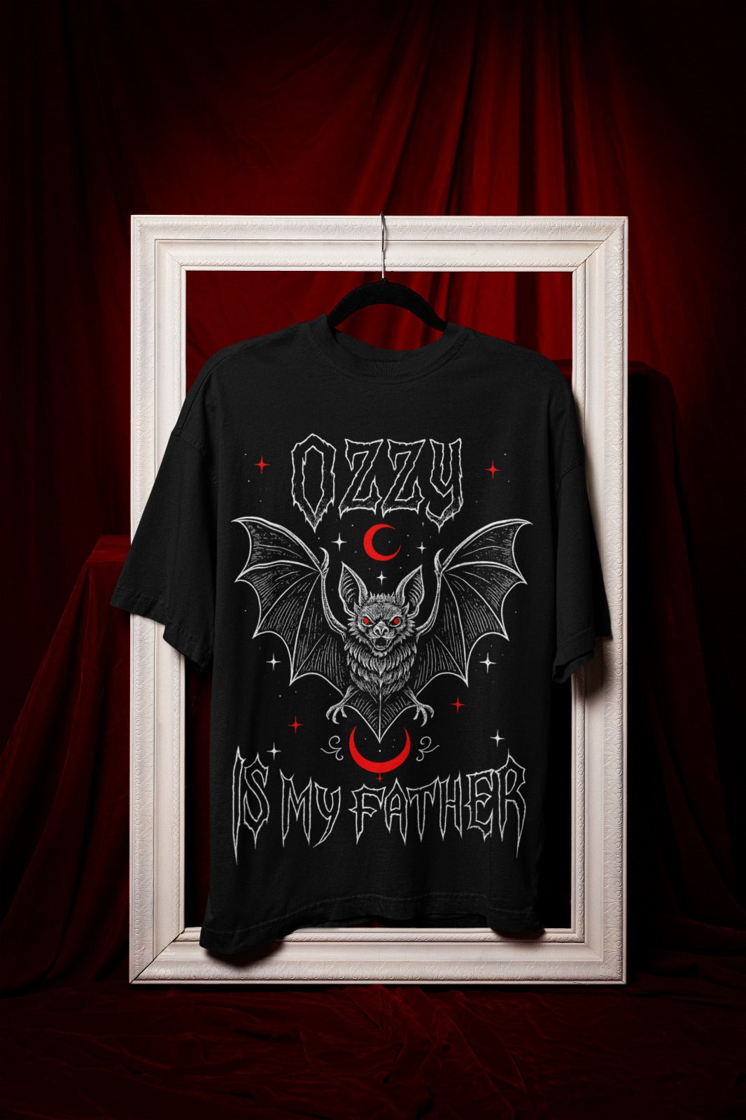 🦇 CAMISETA “OZZY IS MY FATHER” – EDICIÓN LIMITADA