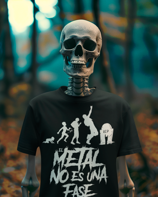 Camiseta El metal no es una fase