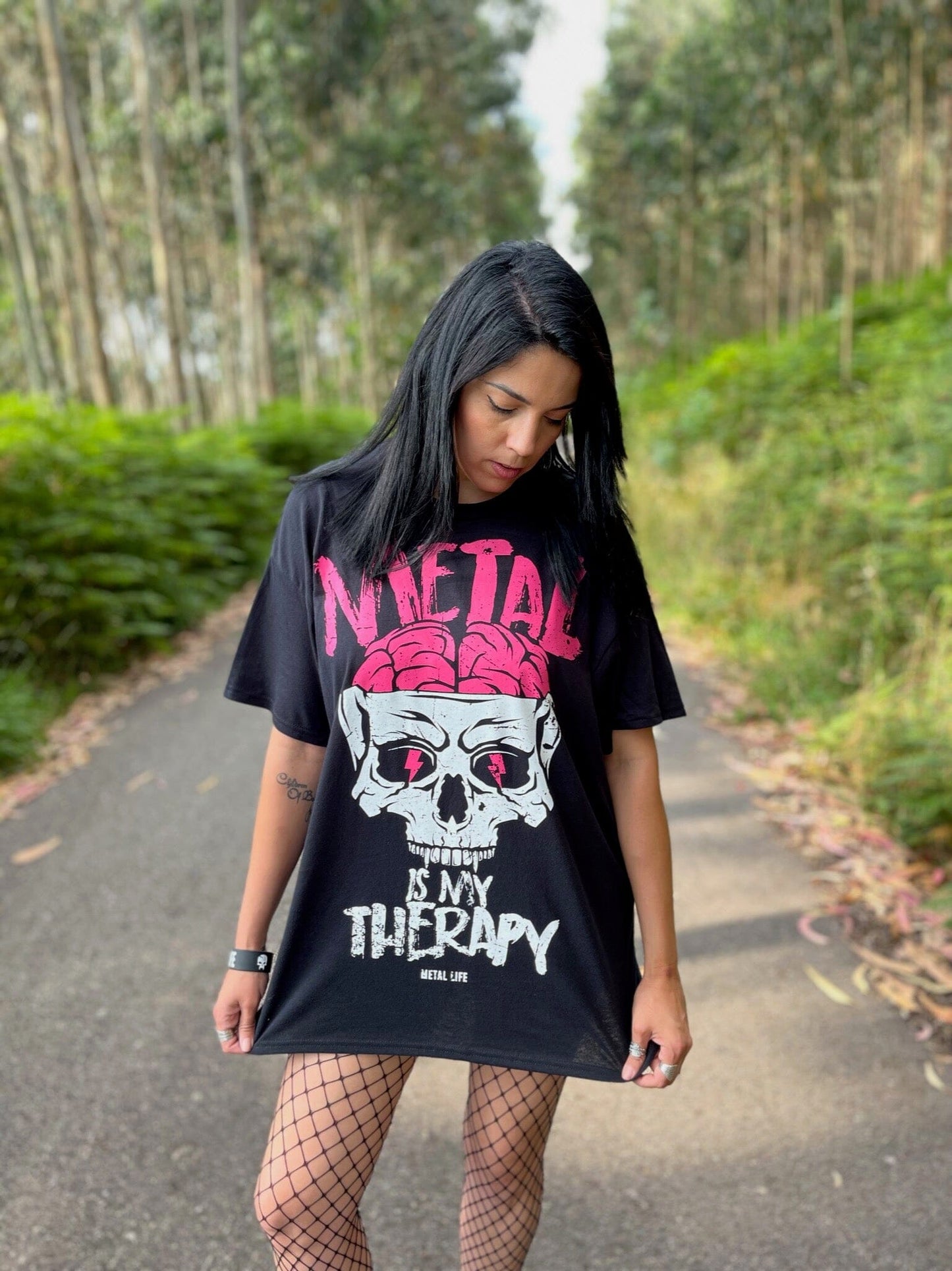 Camiseta Metal is my therapy - Metal Life