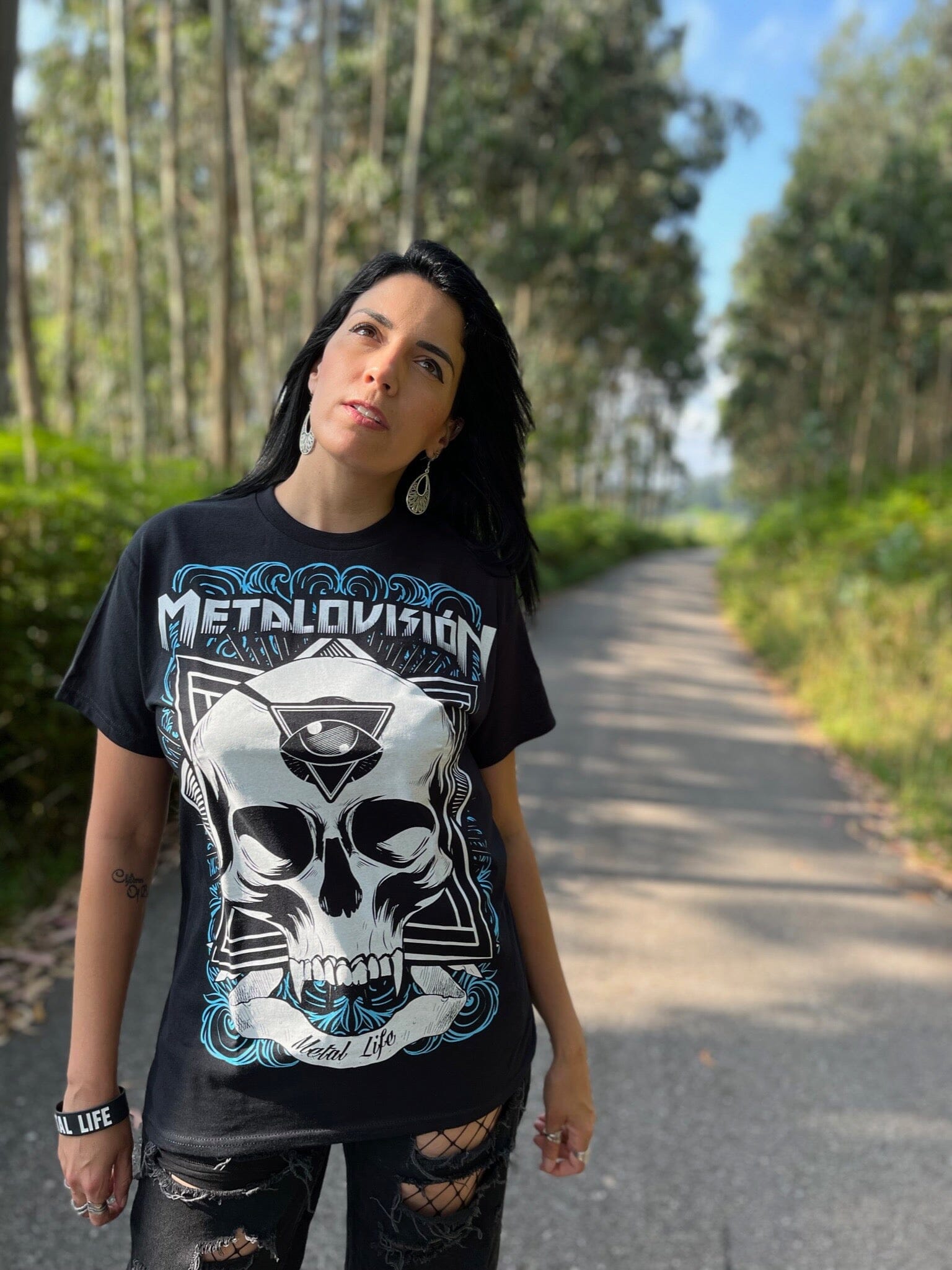 Camiseta The Origin Azul - Metal Life